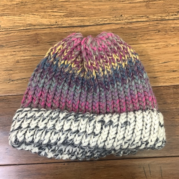 Hand knit, beanie, chunky hat - Picture 2 of 3